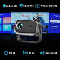 Vente en gros K6 Smart Android Projecteur Téléphone Mobile Home Cinéma Mini Portable 4K Projecteurs Full Hd Jeu Vidéo Projecteur Extérieur