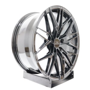 Jantes en alliage d'aluminium forgé CuCustom 18 19 20 pouces 5x112 à 5 branches, finition noir brillant pour <span class=keywords><strong>Mercedes</strong></span> Benz <span class=keywords><strong>Classe</strong></span> <span class=keywords><strong>A</strong></span> B C CLA <span class=keywords><strong>W177</strong></span> W205 - Product Image 2
