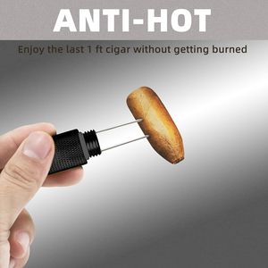 Outil multifonction portable 3 en 1 pour cigares, aiguille en acier inoxydable pour un découpage facile des cigares bouchés - Product Image 4