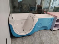 Baignoire pour bébé en acrylique bon marché pour hôpital, massage, spa pour enfants, baignoire autoportante pour bébé, hydrothérapie, baignoire courte, baignoires pour enfants