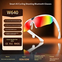 Nouvelles lunettes intelligentes W640 : photo, vidéo, traduction IA, contrôle tactile pour appels, lecture de musique, et utilisation en extérieur
