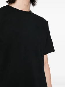 เสื้อยืดคอกลมแขนสั้นสีดำผ้าฝ้าย 100% คุณภาพสูงสำหรับผู้ชาย พิมพ์ลายสัตว์ พิมพ์โลโก้ด้านหน้า มีสินค้าพร้อมส่ง ขายส่ง - Product Image 5