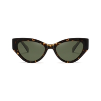 Nouvelles lunettes de soleil rectangulaires tendance pour unisexe, protection UV, monture en acétate, verres avec logo, lunettes de soleil haut de gamme