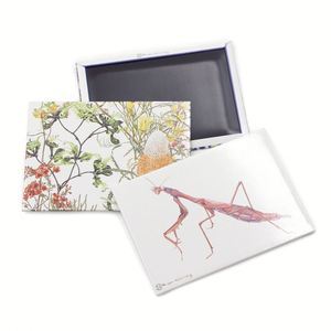 Promotional High Quality 50X50mm Tin Supplies Animal <b>Fridge</b> Magnet for Kids - Product Image 3