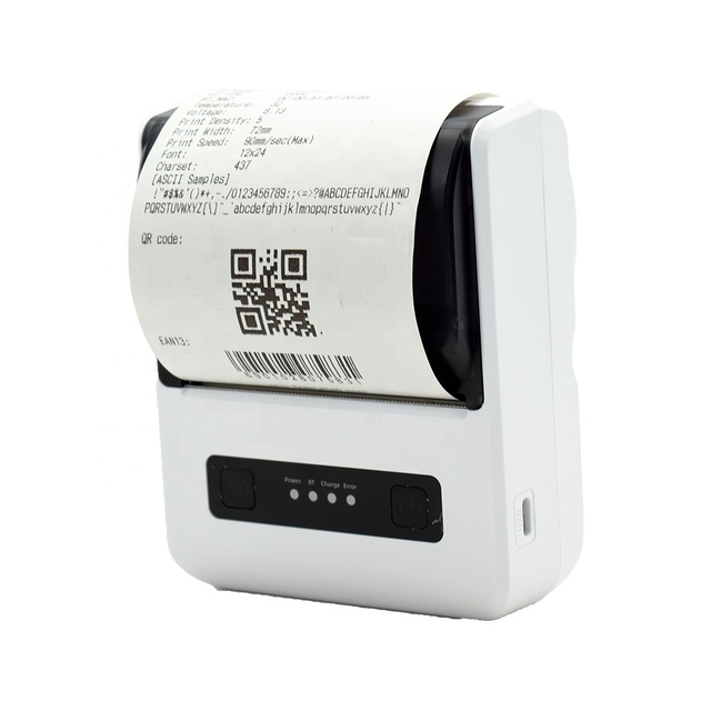 Most Popular Mini 80mm Mobile USB for Wireless Portable Thermal Receipt Printer 203dpi Support Android IOS Connect Stock