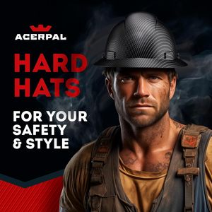 Casque de sécurité Frigg à visière intégrale de type V, design en fibre de carbone, suspension à 6 points, approuvé par OSHA, casque de protection pour la construction - Product Image 2