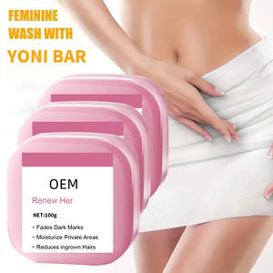 RSF077 OEM Savon biologique Yoni fait à la main pour femmes Ph Balance Déodorant naturel Savon de bain pour le corps vaginal Savon féminin - Product Image 1