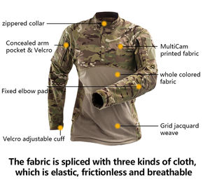 OEM ODM G2 G4 Chemise tricotée G2 <span class=keywords><strong>Pantalon</strong></span> Vêtements de camouflage pour la randonnée et l'exploration sauvage Vêtements de camouflage pour la chasse et la pêche - Product Image 3