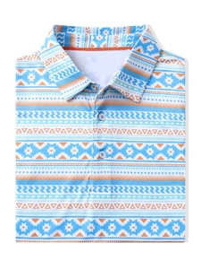 2025 venta al por mayor nuevo diseño Oem logo sublimación Polo Golf camisas rendimiento Polo camisetas para hombres estiramiento elástico Golf desgaste - Product Image 4