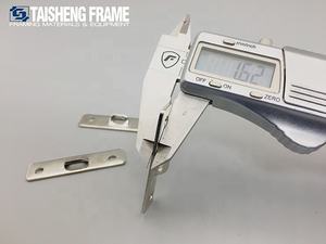 ठोस मोल्डिंग तस्वीर गैलरी के लिए रेल फांसी प्रणाली प्रणाली कला प्रदर्शन फ्रेम रेल फांसी हुक फोटो फ्रेम सामान - Product Image 5