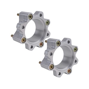 1 paire d'entretoises de roue arrière en aluminium forgé 4/110 2 pouces pour <span class=keywords><strong>Suzuki</strong></span> <span class=keywords><strong>LTZ</strong></span> <span class=keywords><strong>400</strong></span> / <span class=keywords><strong>LTZ</strong></span> 250 (2x2 pouces = 4 pouces) ATV UTV 1341050001 - Product Image 2