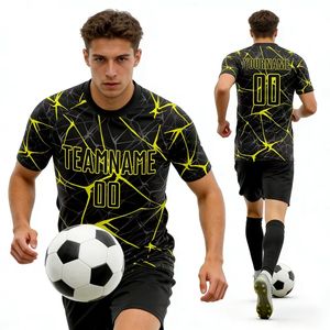 Kit da Calcio Personalizzato con Nome e Numero, Traspirante, ad Asciugatura Rapida, con Stampa in Sublimazione per Partite, Allenamenti e Campionati di Futsal - Product Image 6