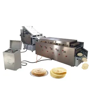 RM Industri Gas Kecil Konveyor Arab Naan Pita Roti Biskuit Memanggang Tortilla Terowongan Oven untuk Roti Biskuit Harga Obral