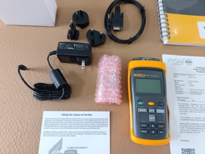 Original for Calibration 1524 Reference Thermometer Dual Channel Handheld Readout Data <b>Logging</b> 0.011C Accuracy Plastic OEM - Product Image 4