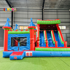 Castillo Inflable Comercial de PVC en Oferta, Casa de Brinco Inflable con Tobogán de Agua, Alquiler para <span class=keywords><strong>Fiestas</strong></span>, Hupfburg para <span class=keywords><strong>Fiestas</strong></span> <span class=keywords><strong>Infantiles</strong></span> - Product Image 3