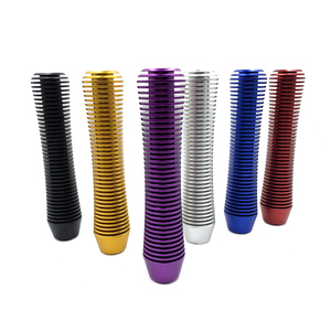 Leva del Cambio in Alluminio Curva da 18CM, Nuovo Pomello del Cambio Personalizzato per Auto, Leva del Cambio Universale - Product Image 1