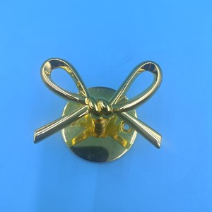 Zinc Alloy <b>Wall</b> <b>Hook</b> Gold Round Shape <b>Key</b> Holder Behind Doors On <b>Walls</b> Mounting Type - Product Image 2