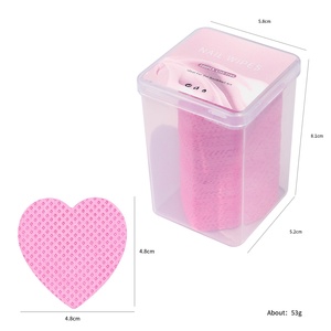 Cross-Border Lint-Free Wipe Eyelash Glue Nail Polish Remover Cleaning Pad Manicure Lash Tool Factory Wholesale Bulk - Product Image 1