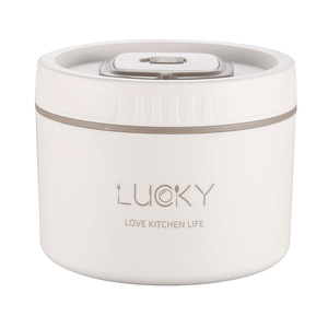 304 thép không gỉ nhiệt Hộp Ăn Trưa thiết lập dành cho người lớn Kid trường làm việc <span class=keywords><strong>Stackable</strong></span> xách tay cách điện Bento container - Product Image 5