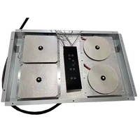 Appareils électroménagers de luxe pour la cuisine, plaque de cuisson à induction encastrée invisible, personnalisée en fonction de la taille du comptoir