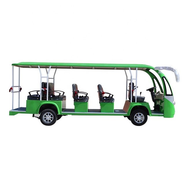 Electric Passenger Vehicles Electric Sightseeing Bus 72V Vehicles Transportation New Energy City Sightseeing Bus