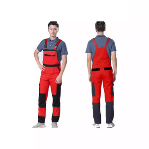 Combinaison de travail Zixi pour hommes, ensemble uniforme multi-poches pour réparation de machines, atelier 4S, uniforme de réparation automobile, vêtements de travail extérieurs - Product Image 2