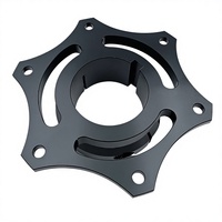 Componentes de Bicicleta de Aluminio Aeroespacial y Acero Inoxidable, Mecanizados por CNC, Personalizados para Motocicletas