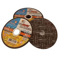 Disques de meulage à liant céramique LUGA pour meuleuse d'angle, grain 80, pour découpe d'acier inoxydable, 115 125 180, pour approvisionnement transfrontalier