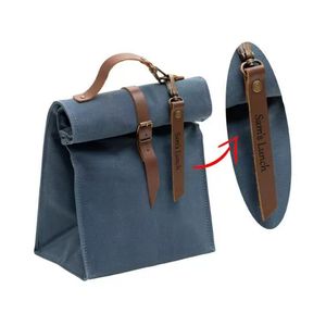 Grande capacité une épaule Oxford sac à lunch multifonctionnel pliable isolation pour sport Camping voyage sac isotherme - Product Image 1