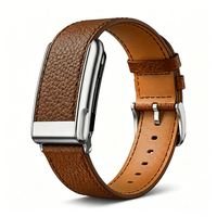 Bracelet de montre en cuir véritable tendance pour Whoop 5.0, bracelet sport de luxe en cuir pleine fleur