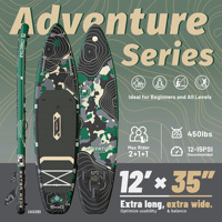 ITAOSTAR A02B 12'x35 "x6" 2025 nouveauté pêche gonflable sup Stand Up Paddle Board planche de surf Extra large SUP