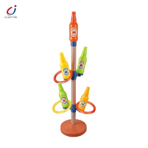 Outdoor Indoor Playing Plastic Sport Toy Set Bottle <strong>Hook</strong> Ring Toss Yard <strong>Games</strong> for Kids - Product Image 2