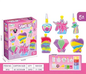 Kit d'artisanat de sable créatif pour enfants, idéal comme cadeau éducatif pour garçons et filles - Product Image 6