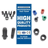 Molde de Inyección de Plástico de Alta Precisión para Piezas Moldeadas de Plástico ABS, PS, PA, PC, PLA, POM para Accesorios de Tuberías de Excavadora