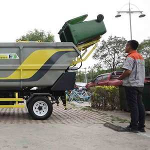 Baiyi L35 Điện Xe Tải Chất Thải Container Xe Tải Rác Nhỏ Điện Xe Tải Rác Xe Tải Rác - Product Image 5