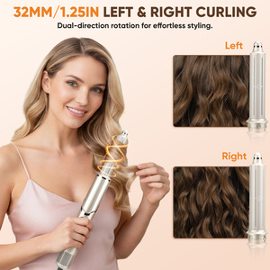 Hair Styler 8 in 1 multifunzione ad alta velocità Set Secador De Cabelo Hair Styling Multi Styler bigodino ionico asciugacapelli - Product Image 2