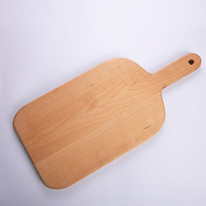 Planche à découper rectangulaire en bois artisanale de qualité supérieure avec poignée, 50 x 23 cm, vente en gros - Product Image 2