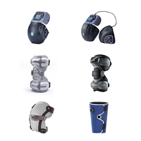 Masseur électrique pour mollets et jambes Alphay JKAH-16 avec télécommande sans fil, compression réglable, pétrissage, chaleur et circulation sanguine