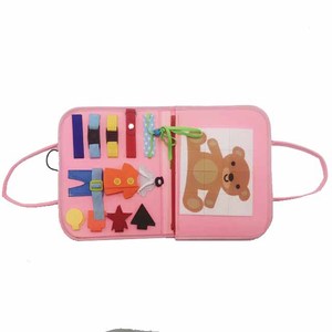 Nouvelle Tableau d'activités Montessori en feutre 2026 pour enfants autistes, jouets sensoriels éducatifs pour tout-petits et planches de jeu en feutre - Product Image 3