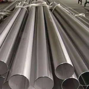 Factory suppliers Round 1/8-32 inches 304 316L decorative welded polished stainless steel welded 304 seamless pipe