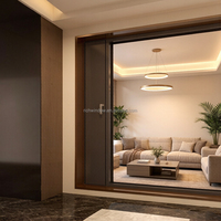 Ventana de Aluminio con Doble Acristalamiento y Microventilación, Resistente a Huracanes, con Mosquitera Integrada, Insonorizada y con Aislamiento Térmico