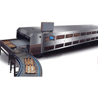 Four tunnel industriel LINKON neuf en acier inoxydable à commande numérique, multi-combustibles (électrique/gaz/vapeur), deux/trois plateaux, pour une production de maïs