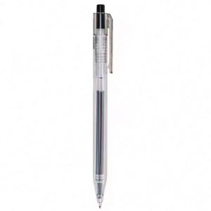 Stylos gel neutres à encre bleue 0,7 mm en gros, écriture fluide, fournitures scolaires, papeterie, stylo personnalisé avec logo, plastique 0,5 mm - Product Image 2