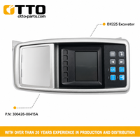 Écran d'affichage OTTO de haute qualité pour excavatrice DX225 DX225LCA, référence 300426-00415A, compatible avec les pièces Doosan