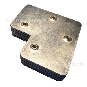 Supports d'angle en aluminium Autonomy, en forme de L, en fer à angle droit pour portes, fenêtres, accessoires de quincaillerie de décoration intérieure - Product Image 4
