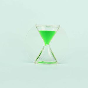 Akrilik PMMA kristal çift taraflı sıvı likör Liquido Liquida sıvı su damlası damlama kabarcık yağ su zamanlayıcı saat kum saati - Product Image 6