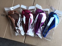 Offre Spéciale Or, argent, rose, violet galvanoplastie Démêlant Brosse À Cheveux Avec finition chromée, économique métallique brosse à cheveux