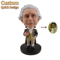 Figurines de célébrités célèbres personnalisées en résine, figurines d'action de collection pour la décoration de bureau, cadeaux personnalisés