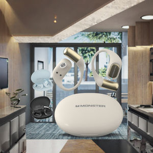 Auriculares Deportivos Monster Aura Fit X06 con Gancho para la Oreja, Cancelación de Ruido ENC, Resistentes al Agua y al Sudor, Diseño Abierto, LED - Product Image 3