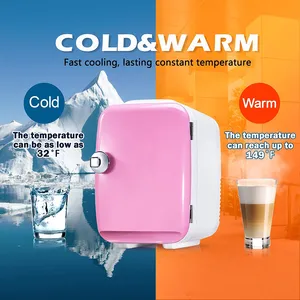 Mini réfrigérateur portable d'hôtel de 4 litres, couleurs personnalisables, petit réfrigérateur